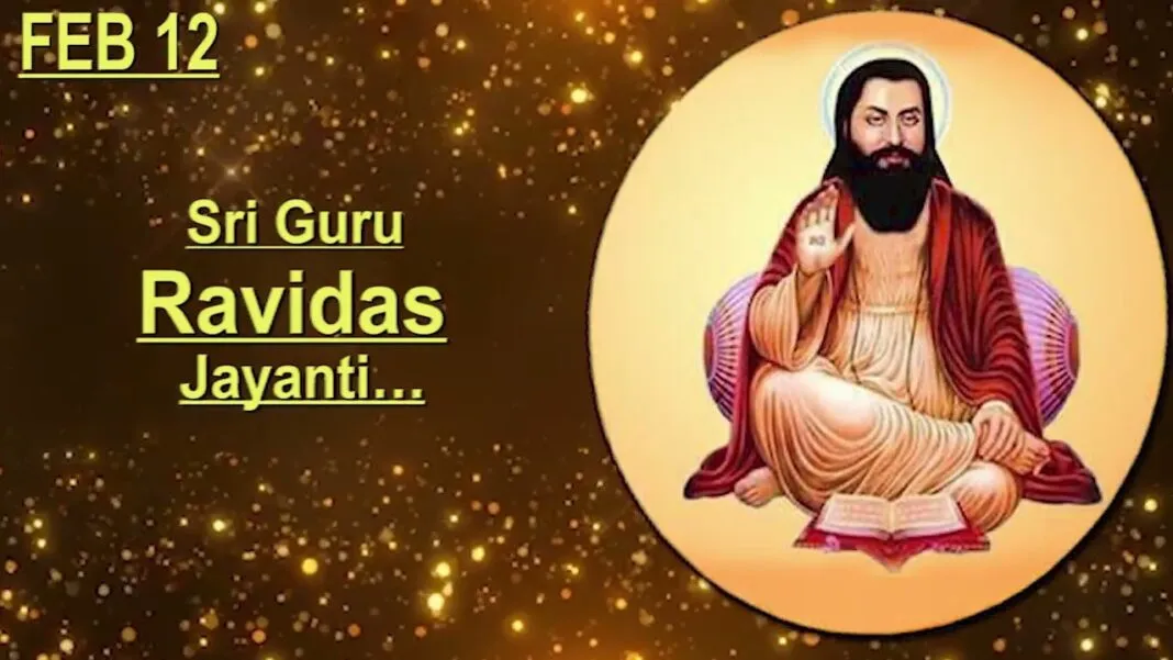 Sri Guru Ravidas Jayanti…