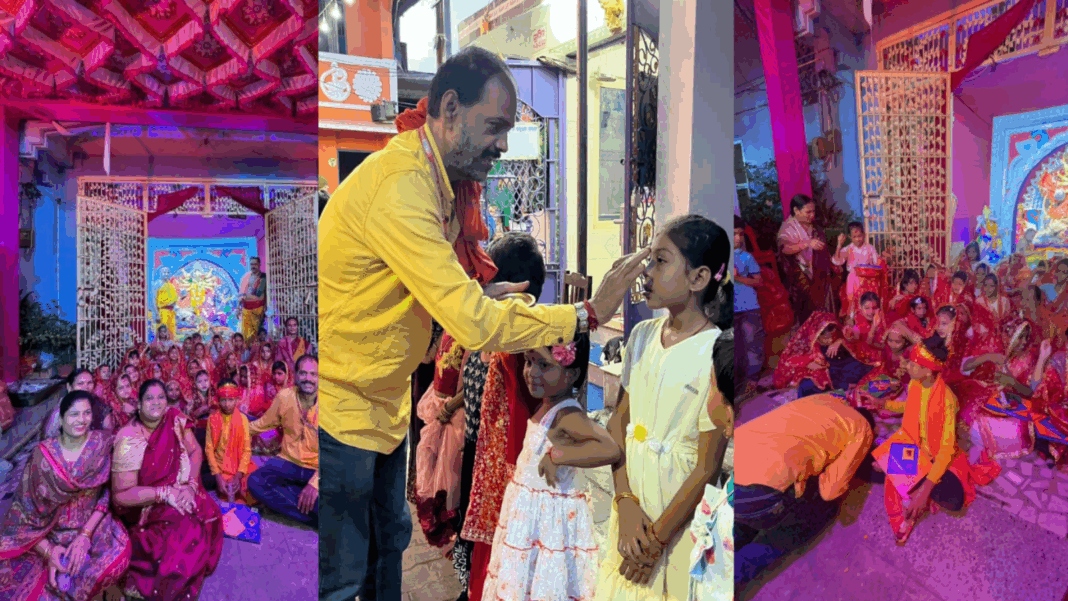 ଗୋଦାବରୀଶ ନଗରରେ ଗତ ନବମୀ ଦିନ  କନ୍ୟା ଉତ୍ସବ ଅନୁଷ୍ଠିତ ହୋଇଛି l