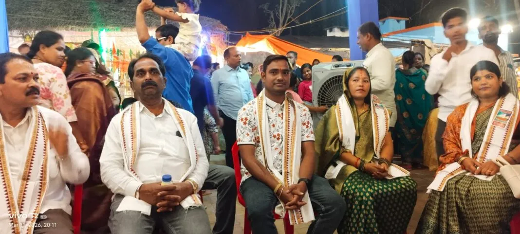 ଚାଞ୍ଚଡ଼ାପଲ୍ଲୀ ମା ବୁଢ଼ୀ ଠାକୁରାଣୀଙ୍କ ମନ୍ଦିର ପ୍ରତିଷ୍ଠା ଉତ୍ସବରେ ଯୋଗଦେଲେ ବ୍ଲକ ଉପାଧ୍ୟକ୍ଷା l